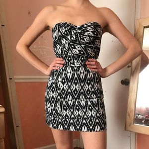 Rubber Ducky Productions Patterned Mini Dress